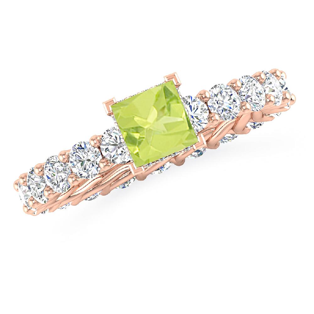 Rose Gold - Peridot
