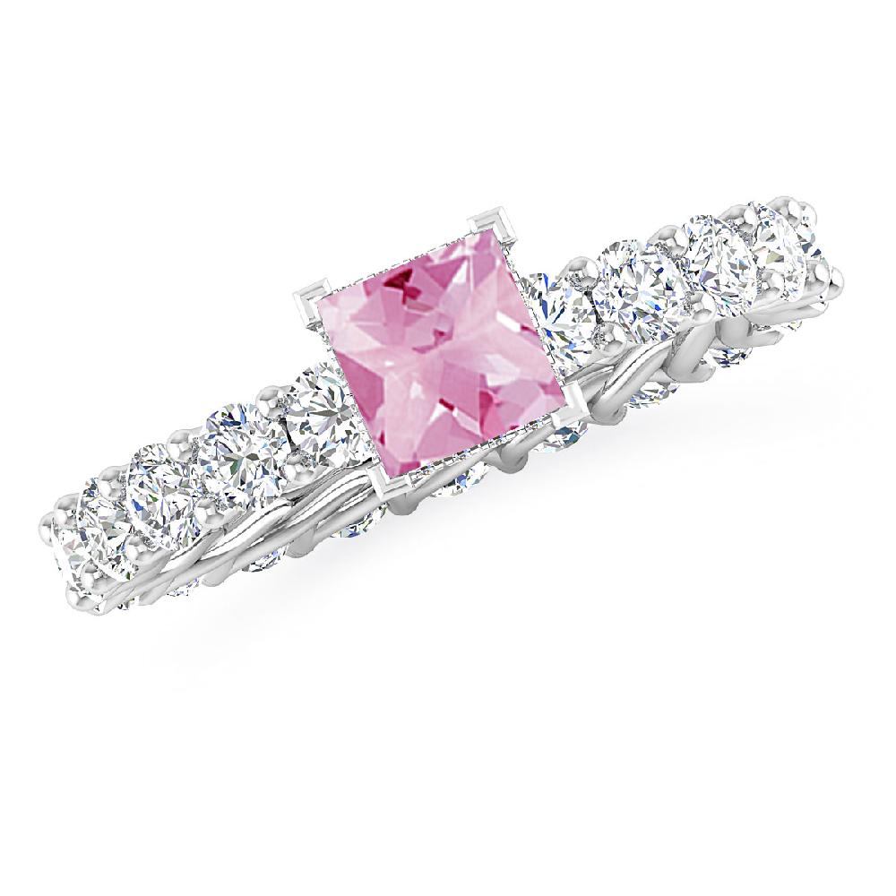 White Gold - Pink Tourmaline