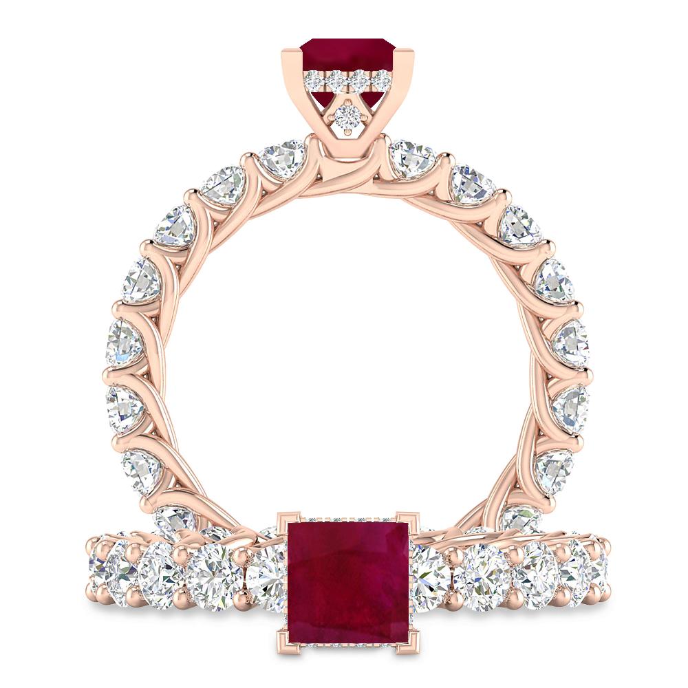 Rose Gold - Ruby
