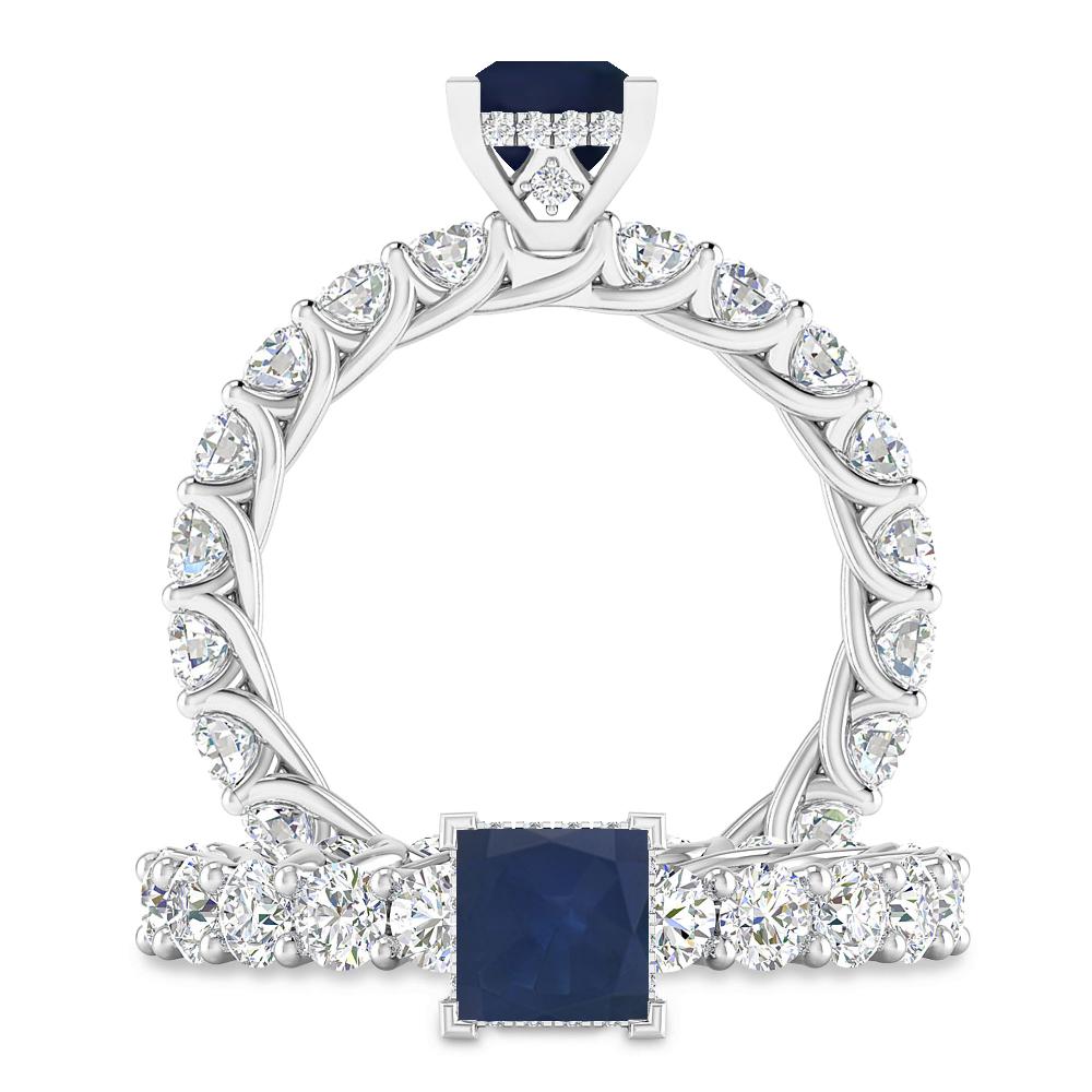 White Gold - Sapphire
