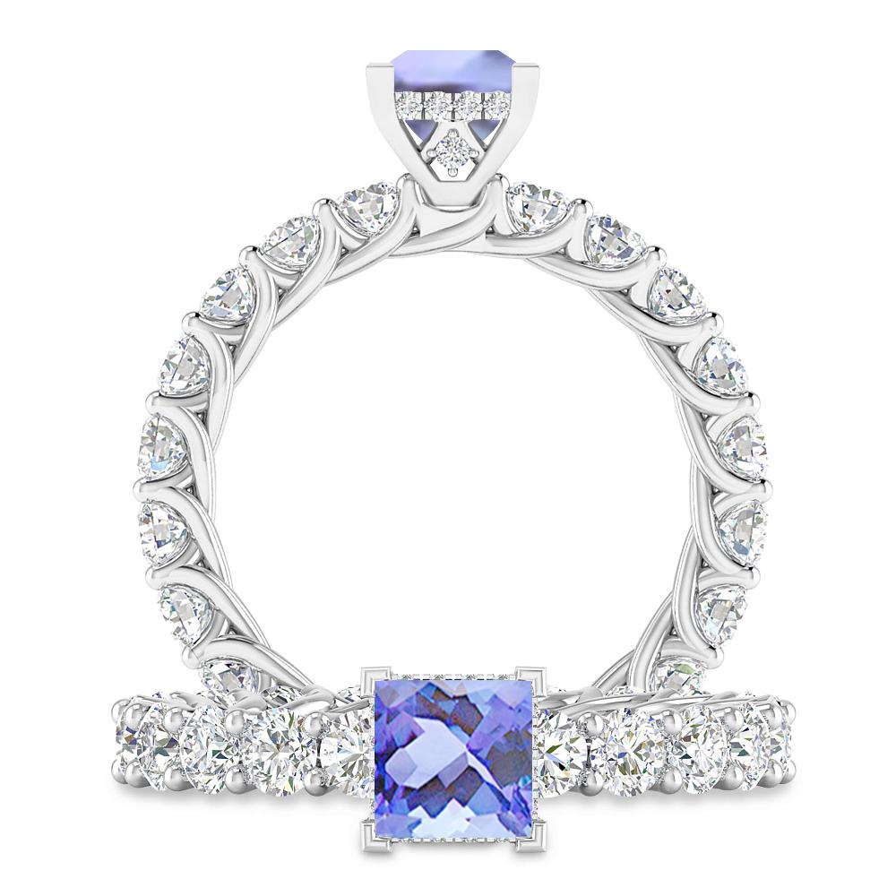White Gold - Tanzanite