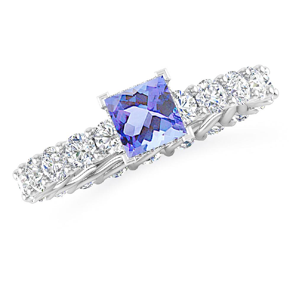 White Gold - Tanzanite