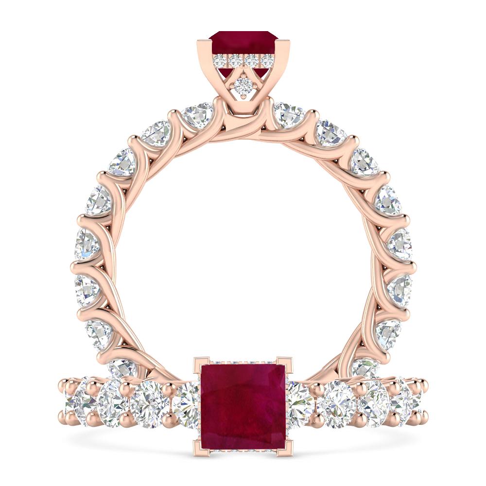 Rose Gold - Ruby
