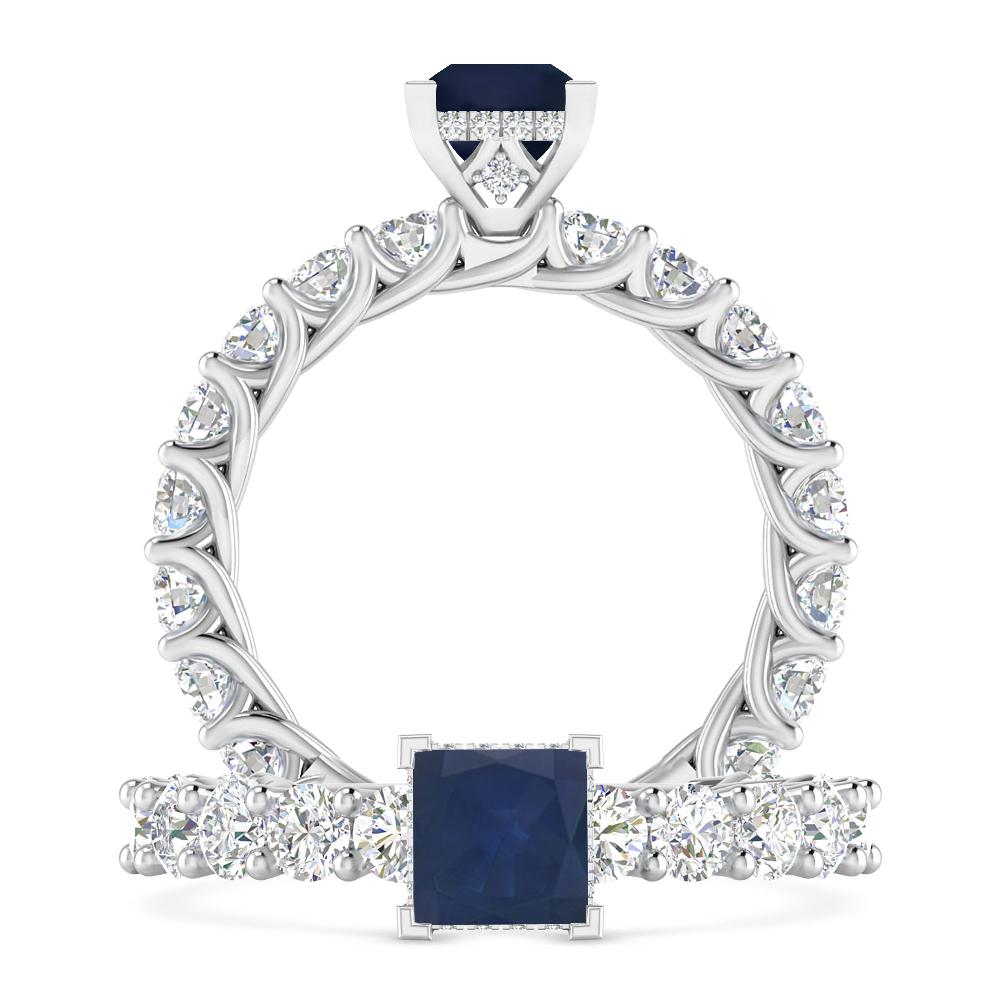 White Gold - Sapphire