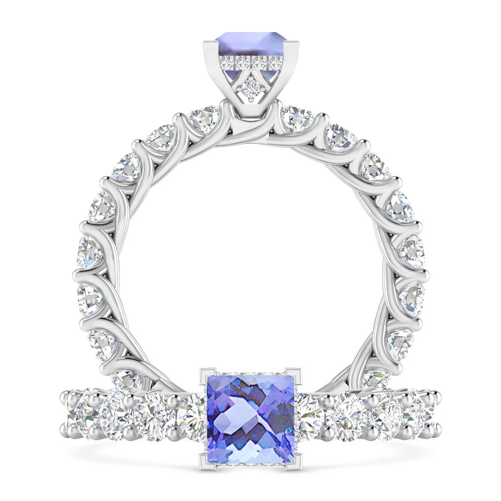 White Gold - Tanzanite