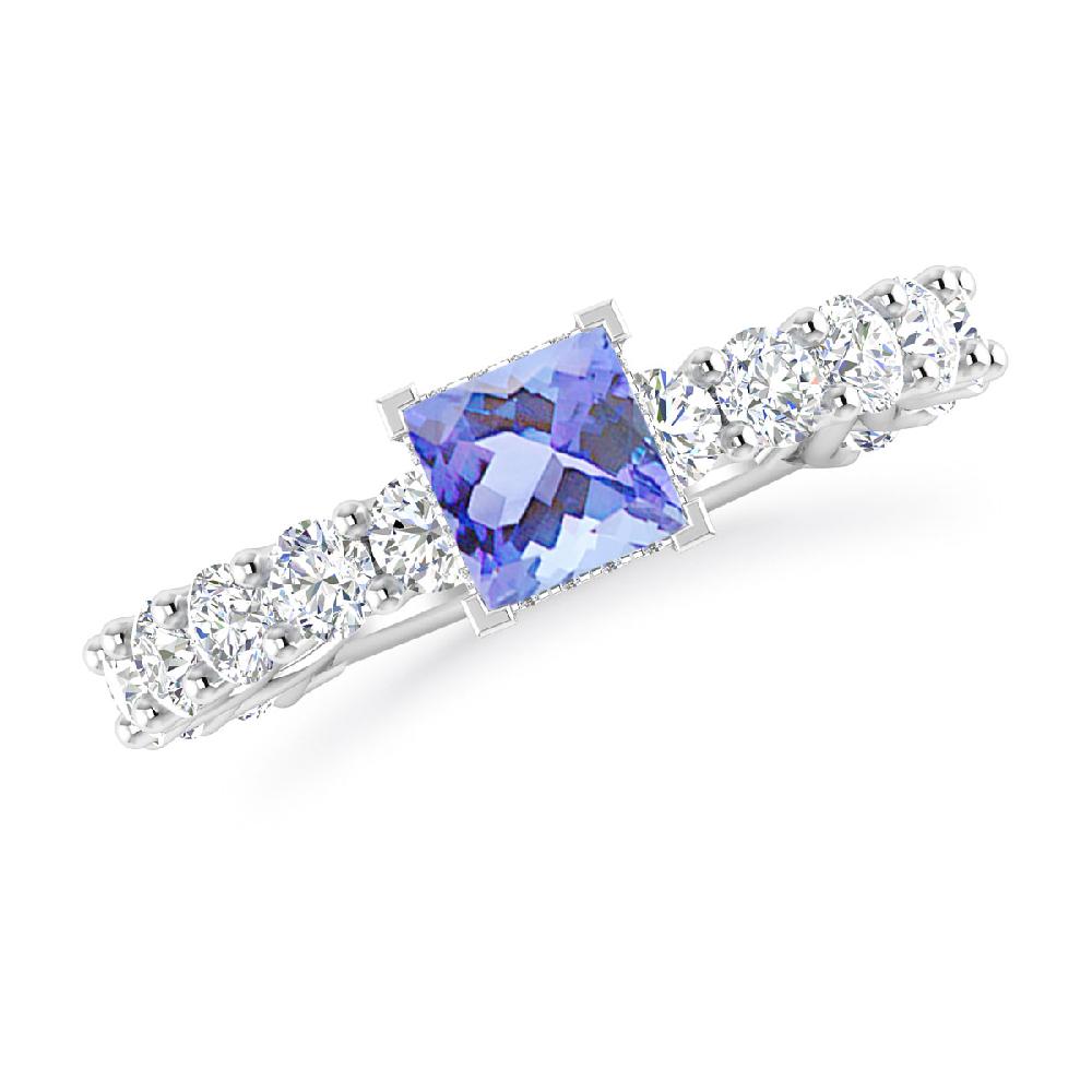 White Gold - Tanzanite