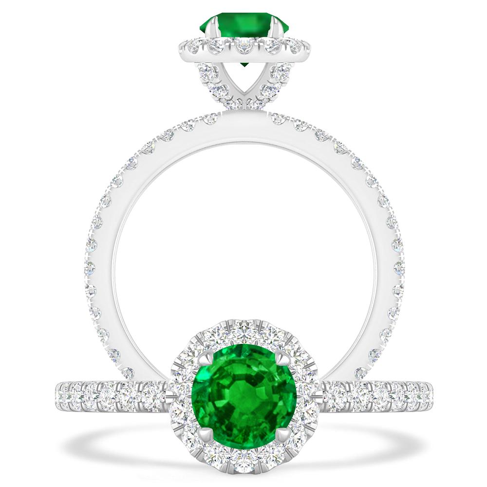 White Gold - Emerald