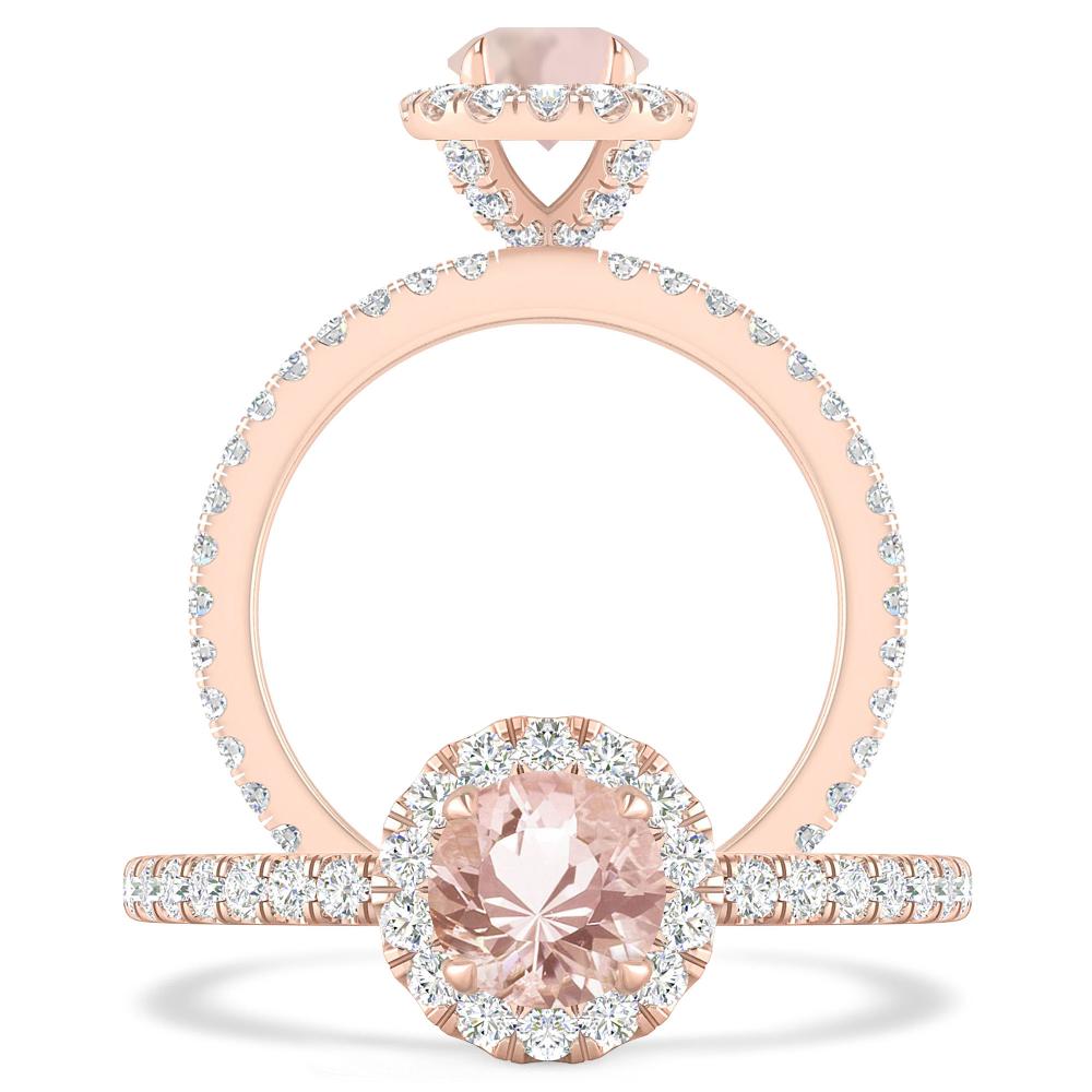 Rose Gold - Morganite