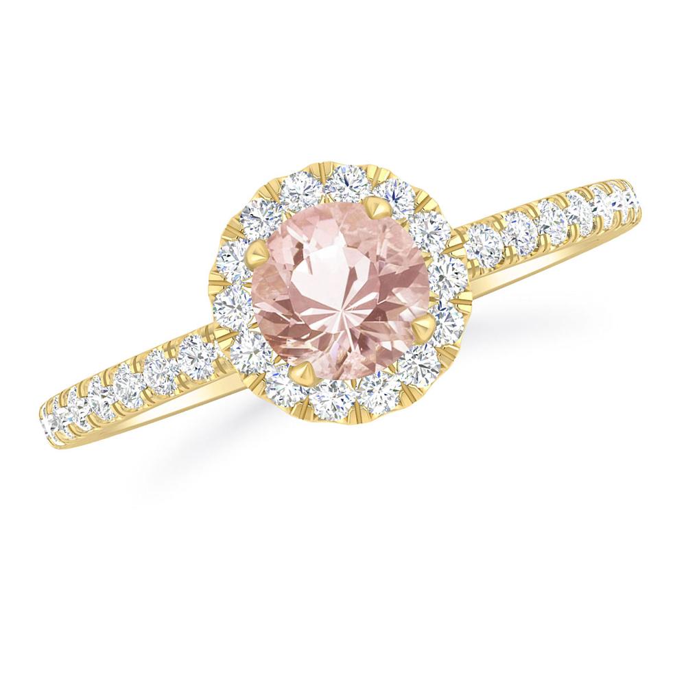 Yellow Gold - Morganite