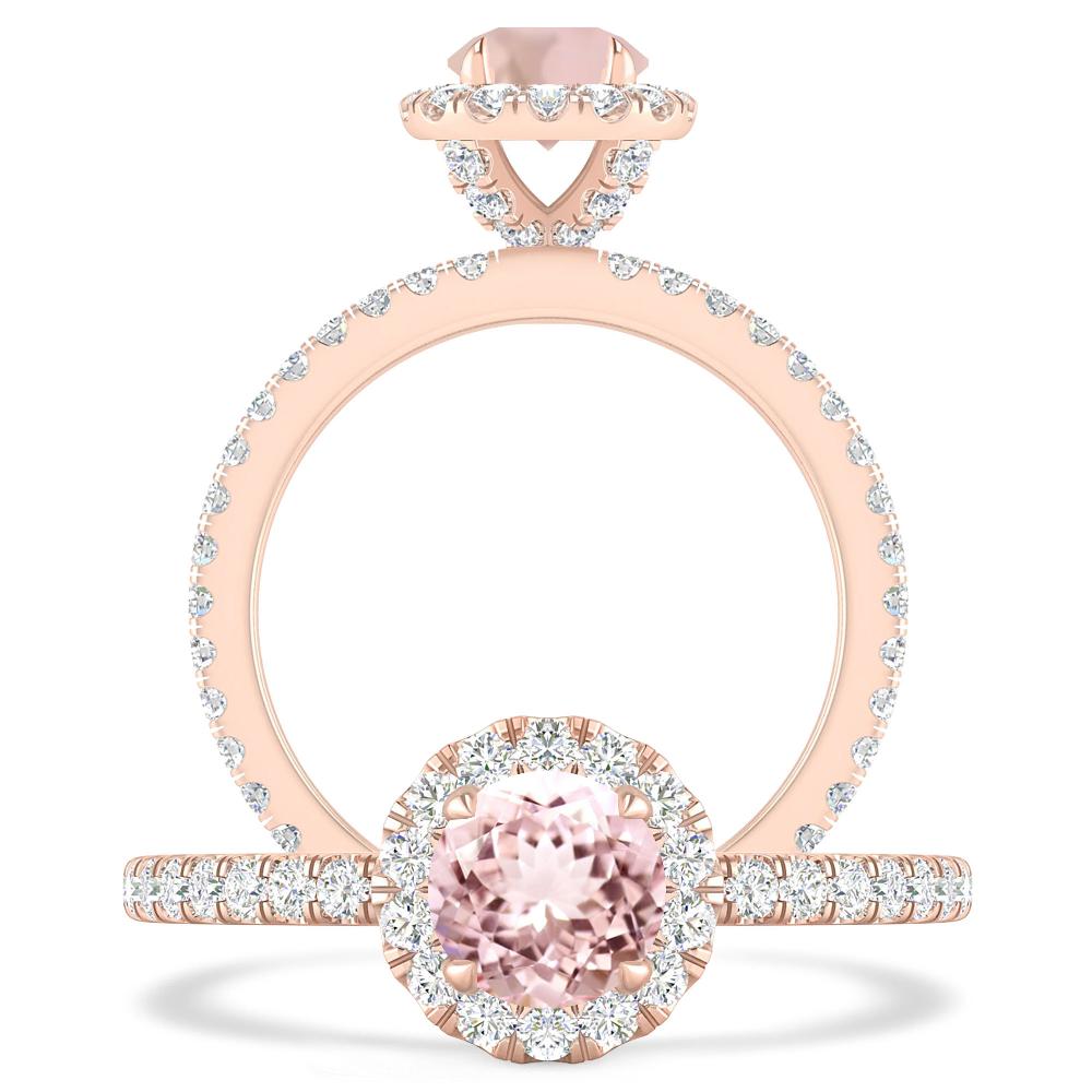 Rose Gold - Morganite