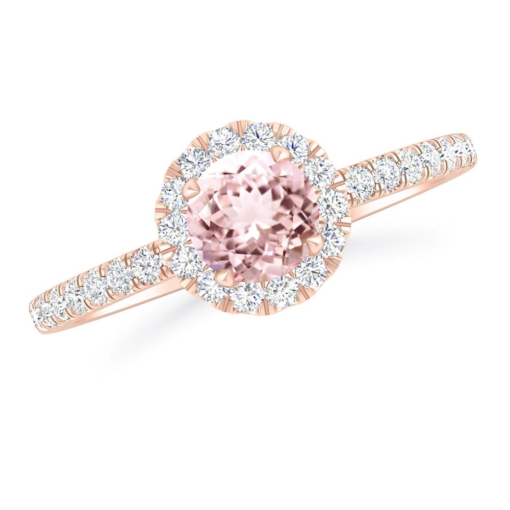Rose Gold - Morganite