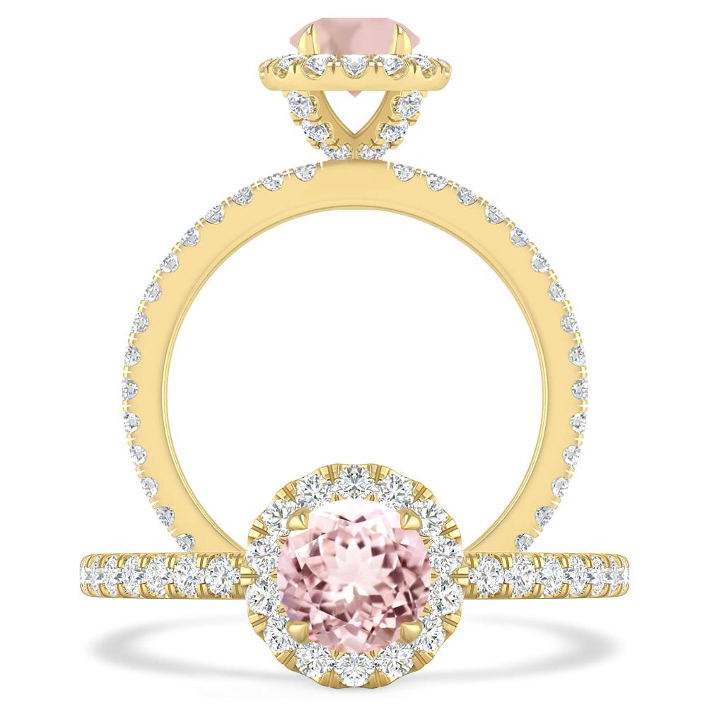 Yellow Gold - Morganite