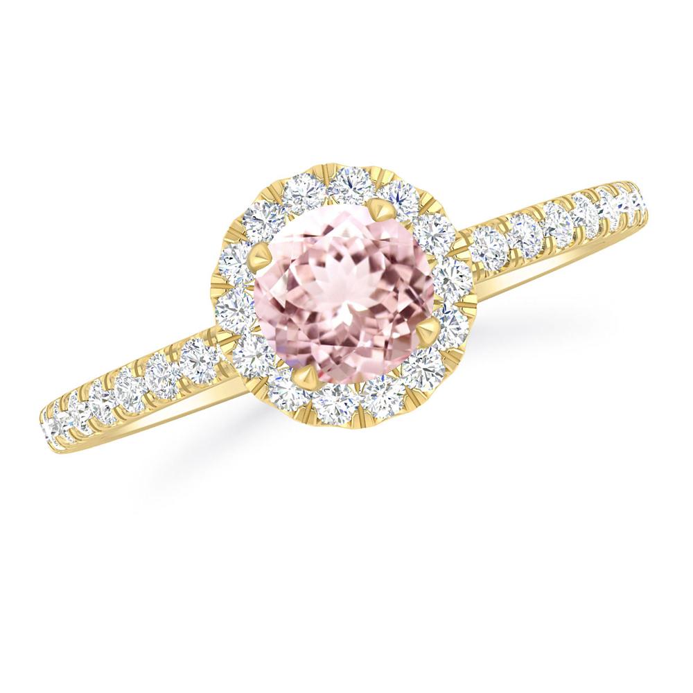 Yellow Gold - Morganite