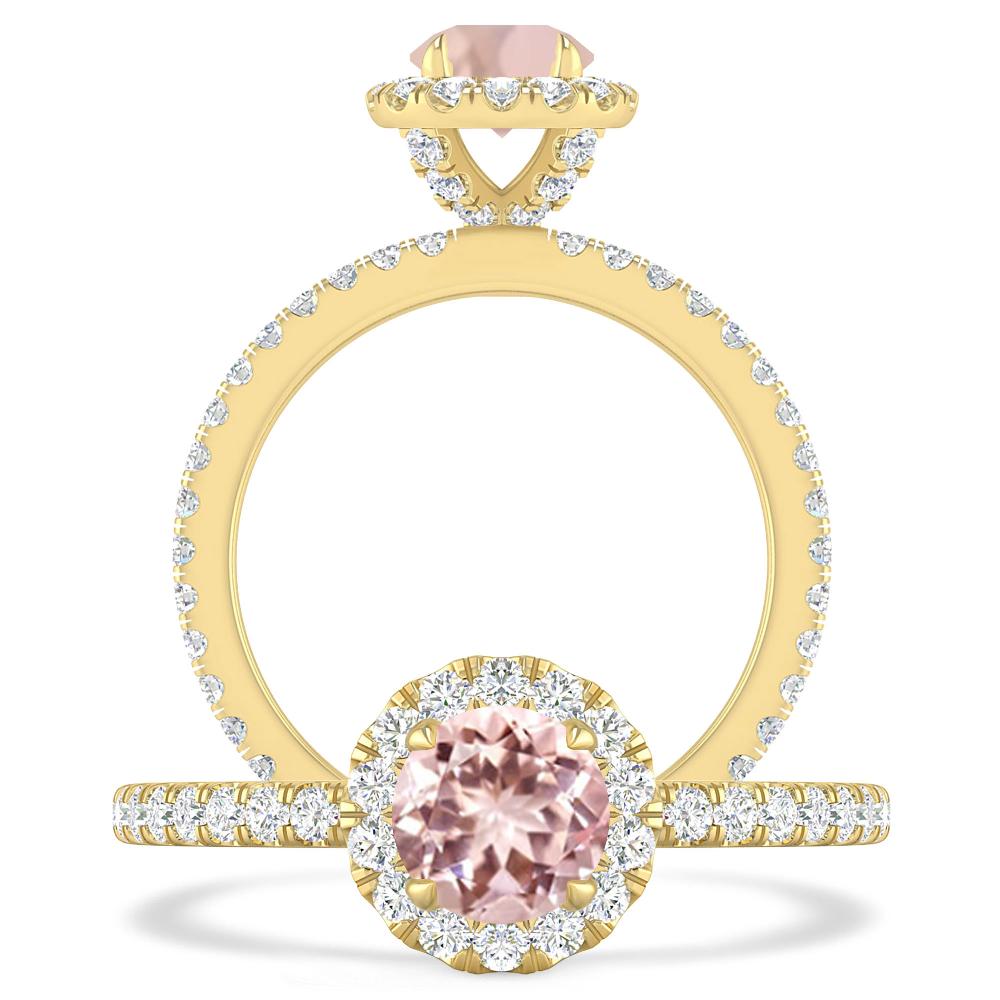 Yellow Gold - Morganite