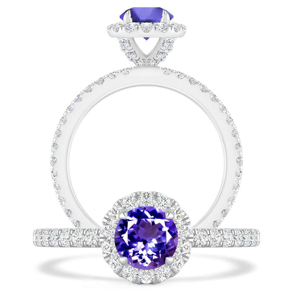 White Gold - Tanzanite