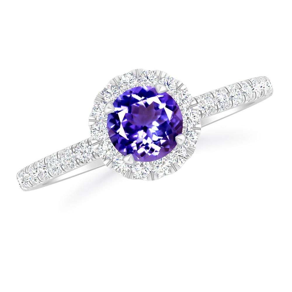 White Gold - Tanzanite