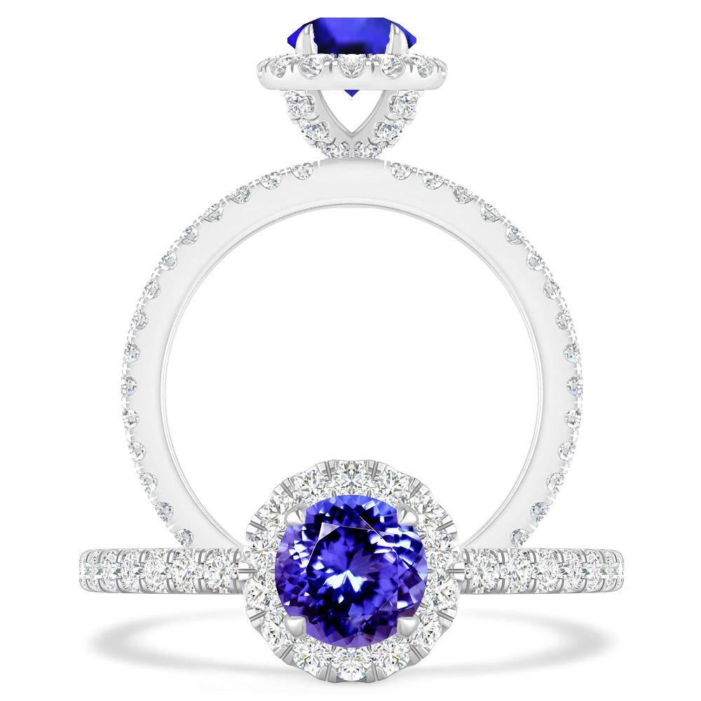White Gold - Tanzanite