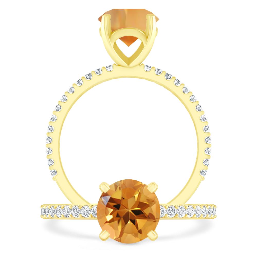 Yellow Gold - Citrine