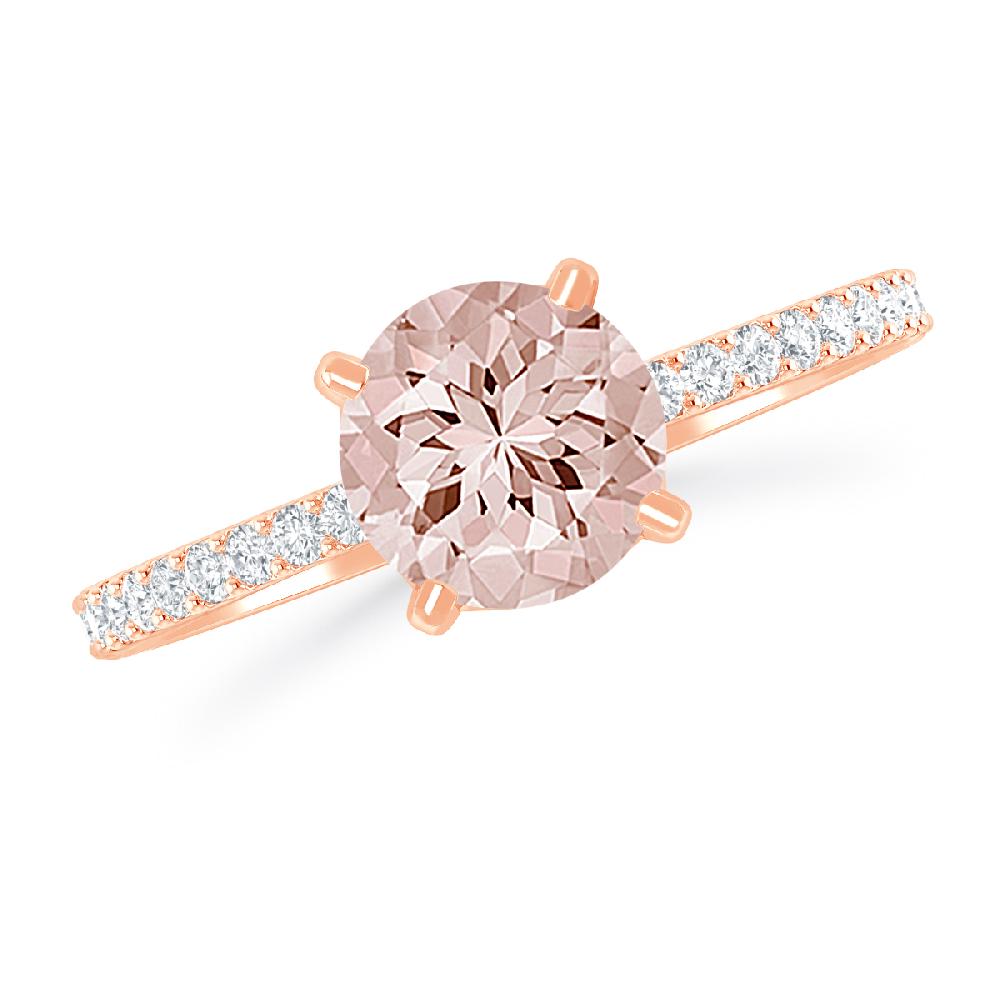 Rose Gold - Morganite