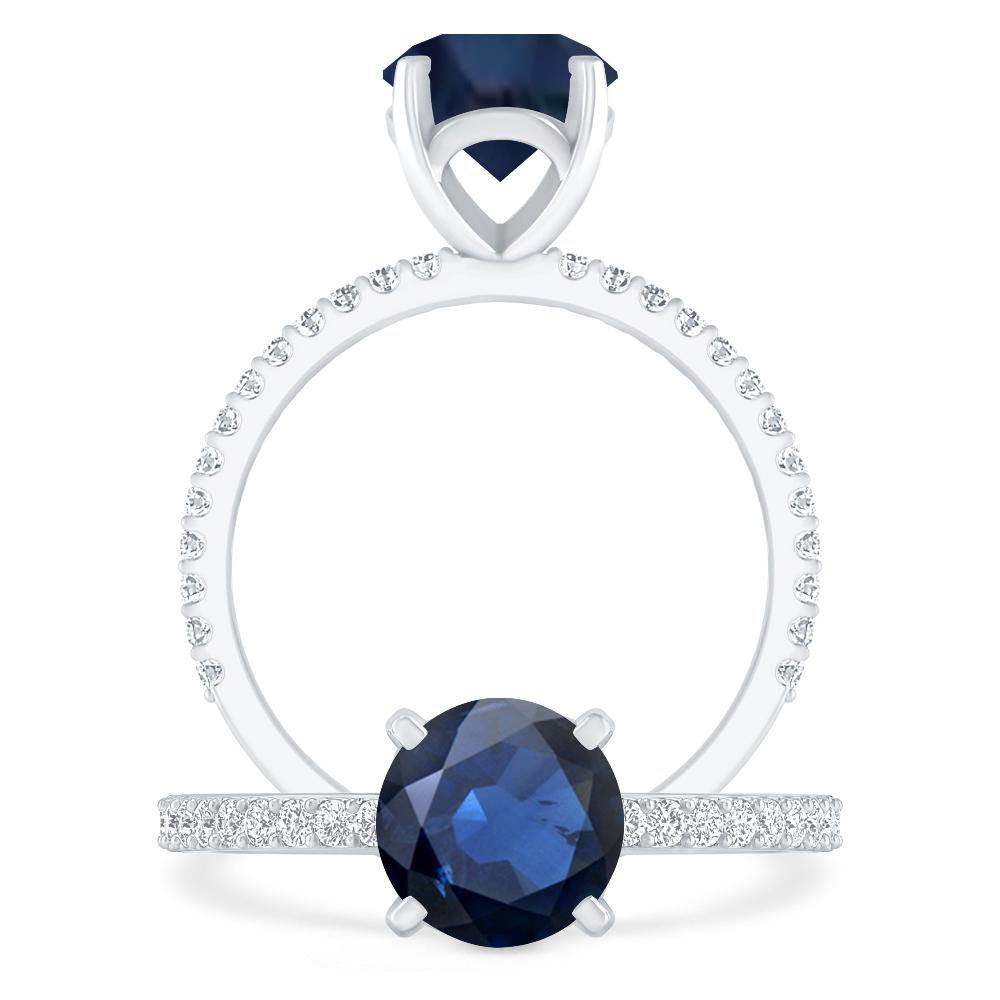 White Gold - Sapphire