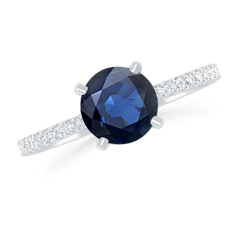 White Gold - Sapphire
