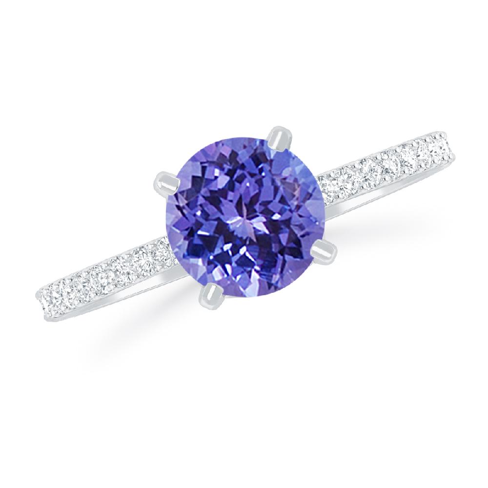 White Gold - Tanzanite