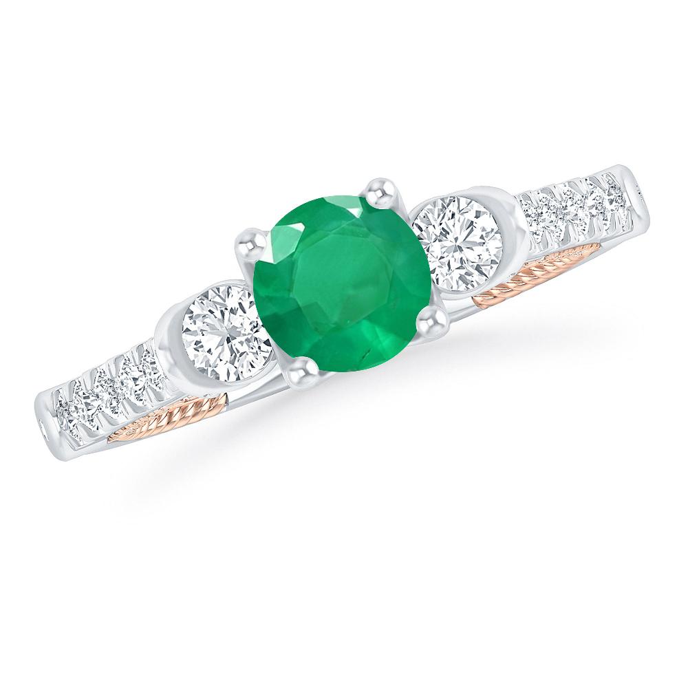 White Gold - Emerald