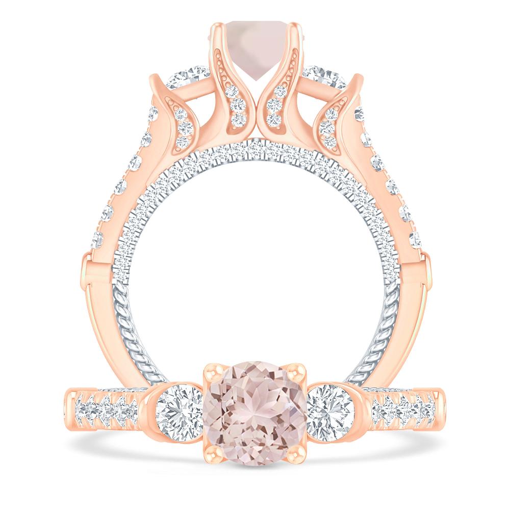 Rose Gold - Morganite