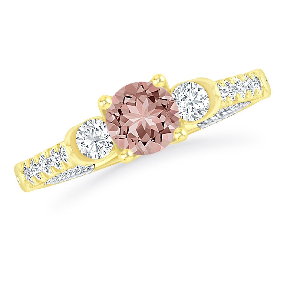 Yellow Gold - Morganite