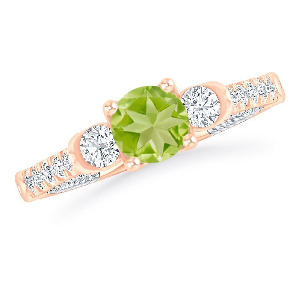 Rose Gold - Peridot