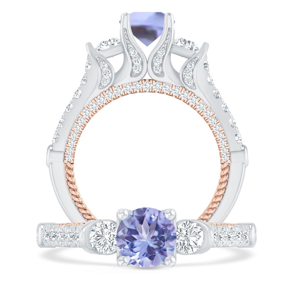 White Gold - Tanzanite