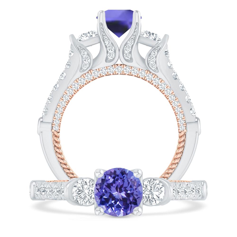 White Gold - Tanzanite