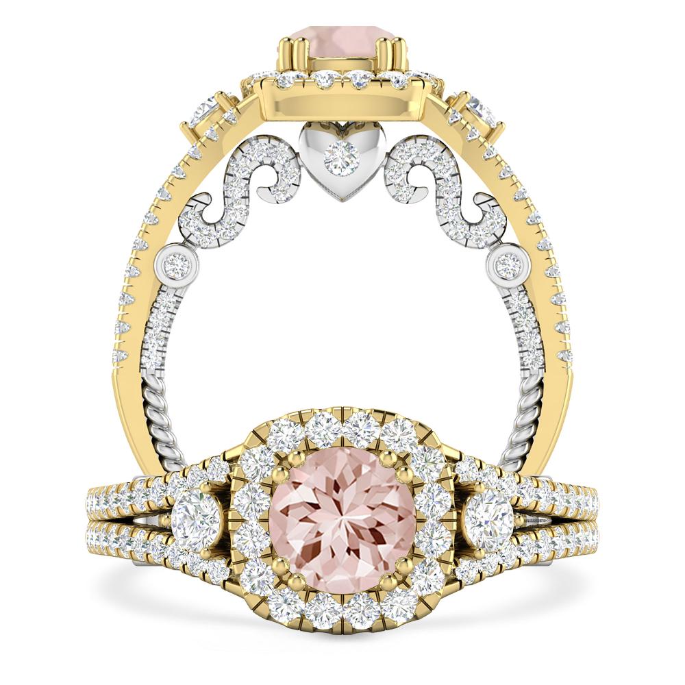 Yellow Gold - Morganite
