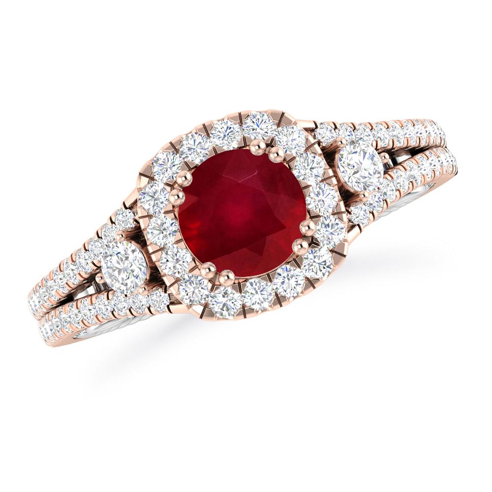 Rose Gold - Ruby