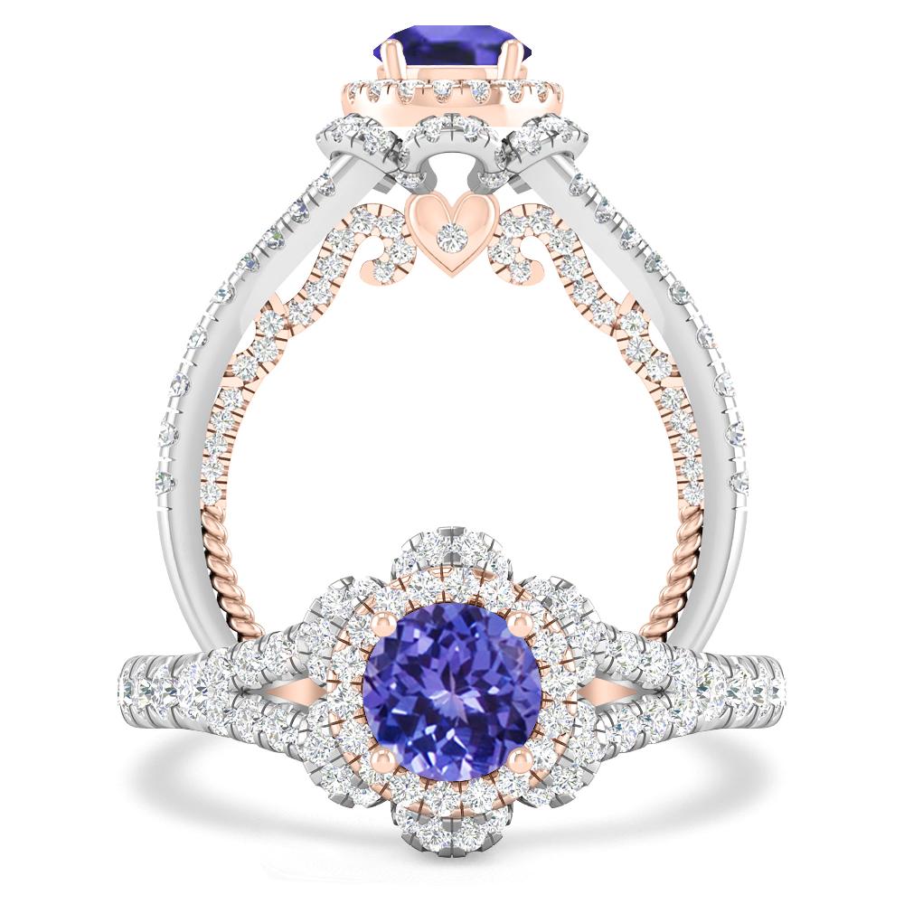 White Gold - Tanzanite