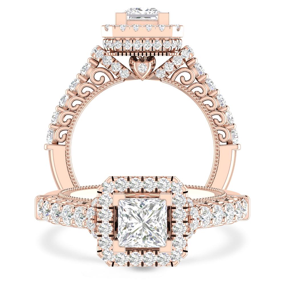 Rose Gold - Diamond