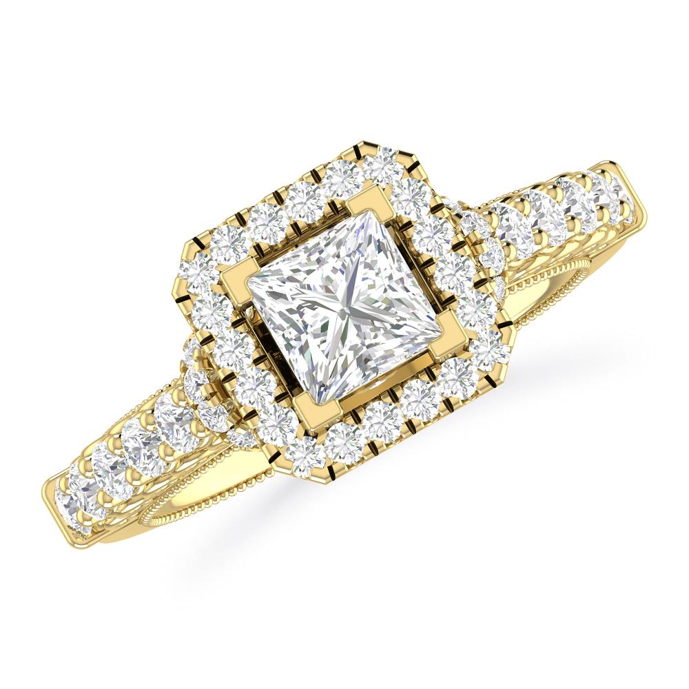 Yellow Gold - Diamond