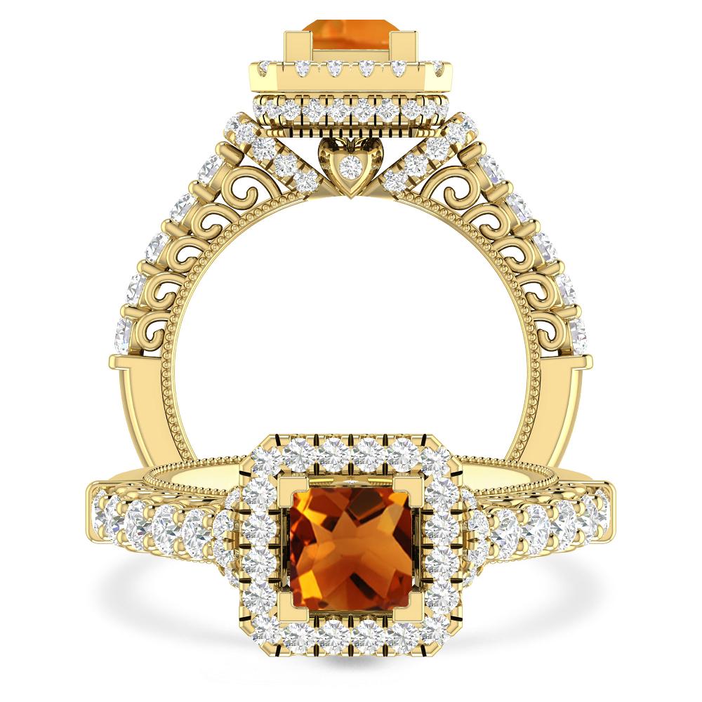 Yellow Gold - Citrine