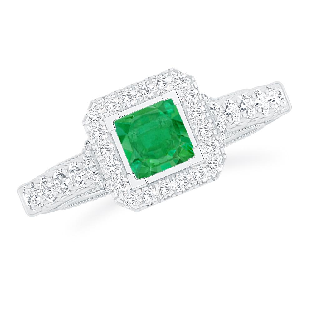 White Gold - Emerald