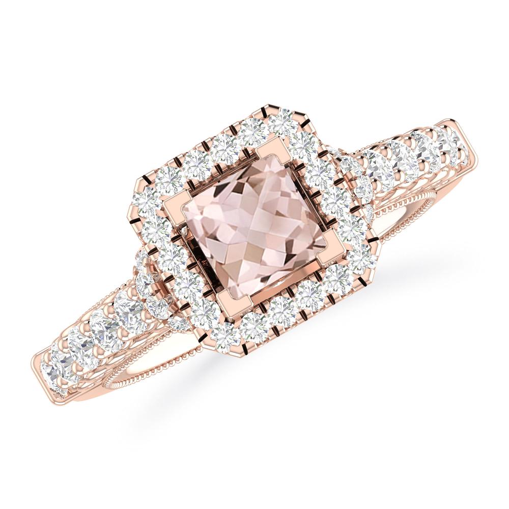 Rose Gold - Morganite