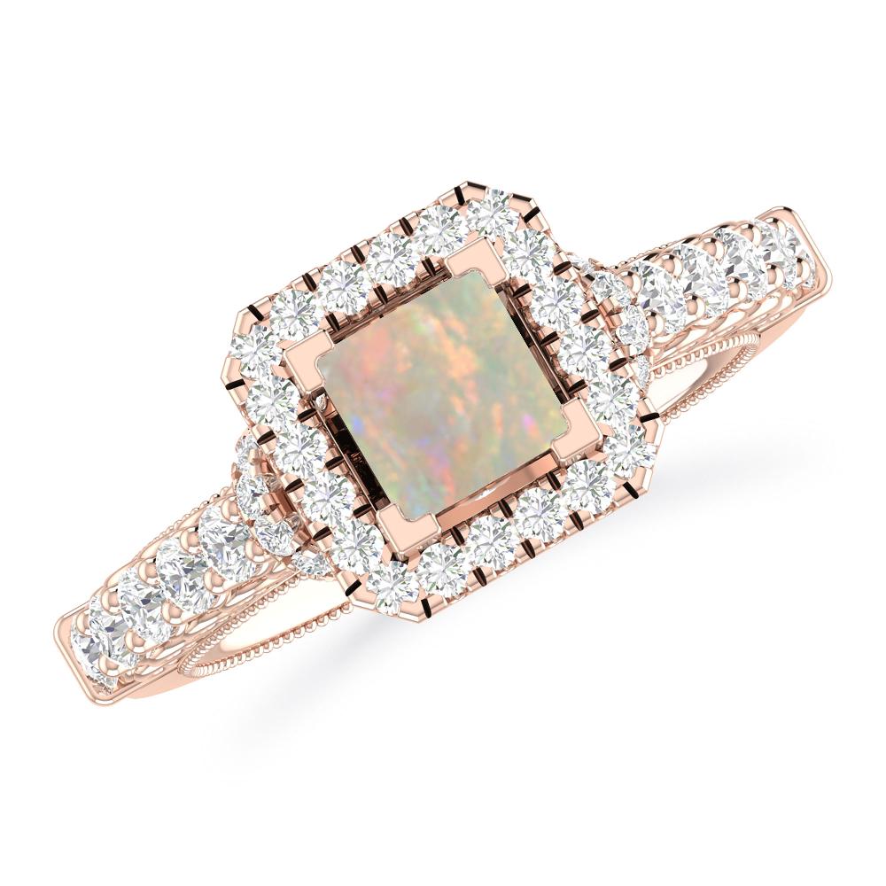 Rose Gold - Opal