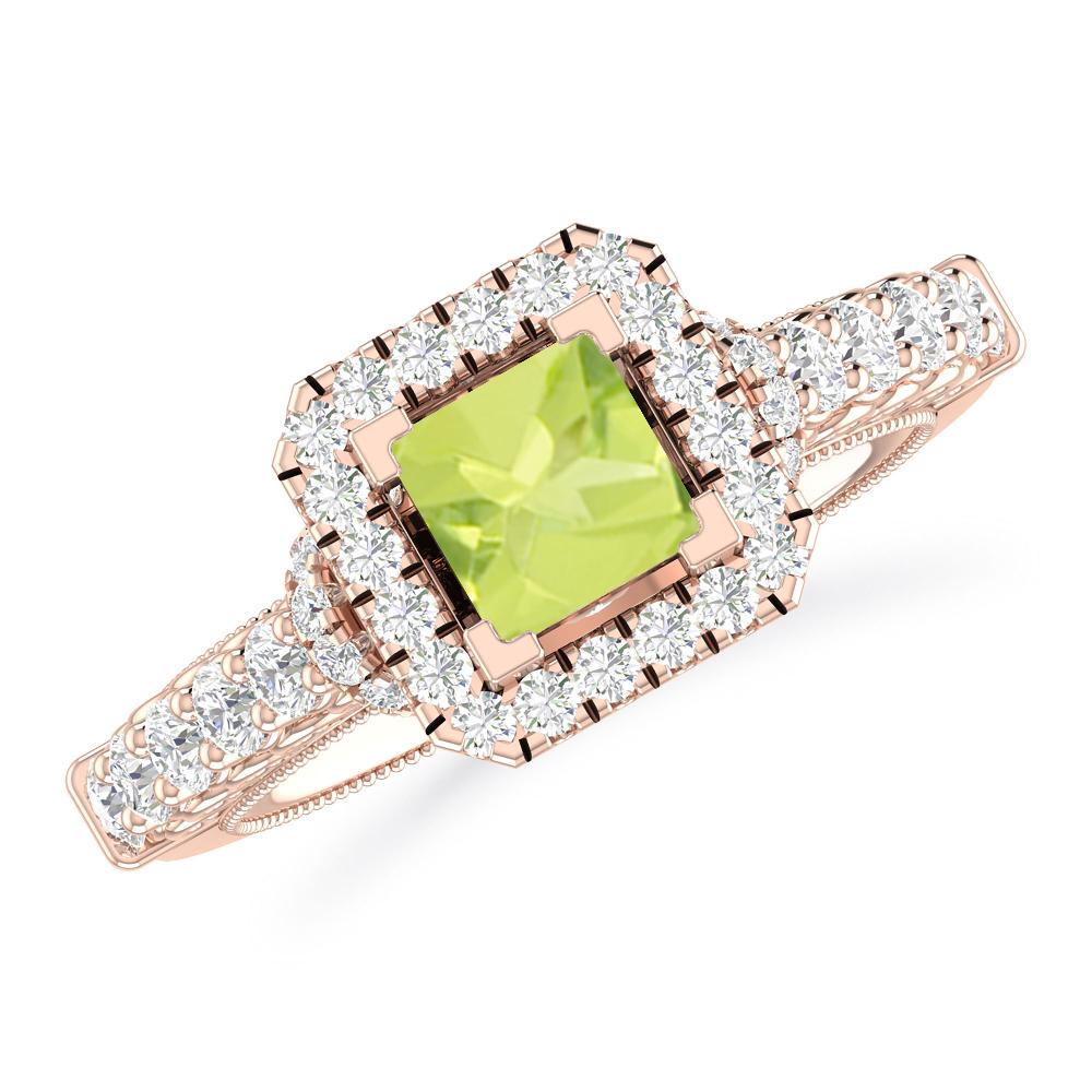 Rose Gold - Peridot