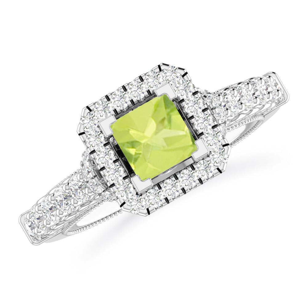 White Gold - Peridot