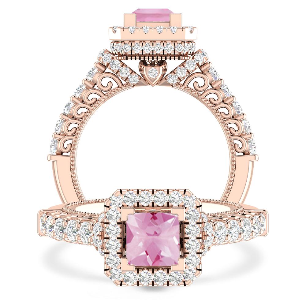 Rose Gold - Pink Tourmaline