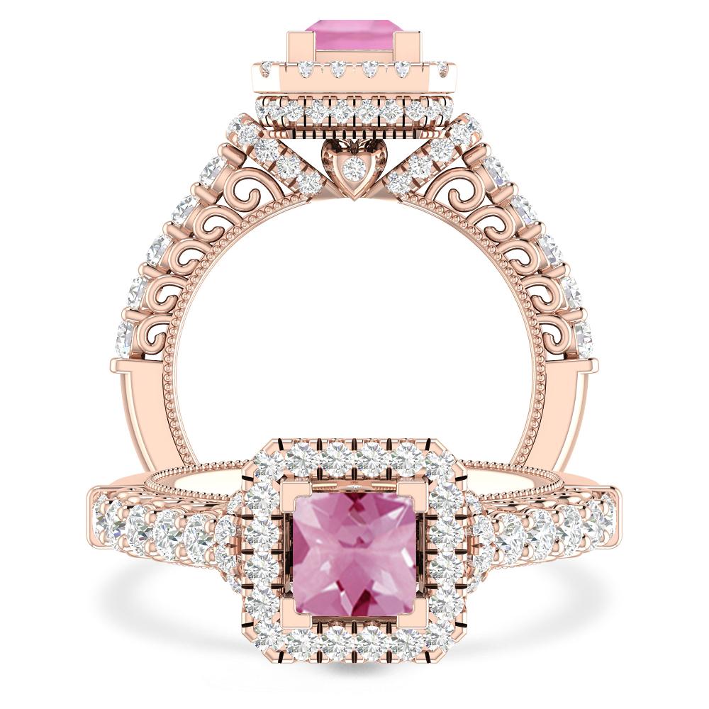 Rose Gold - Pink Tourmaline