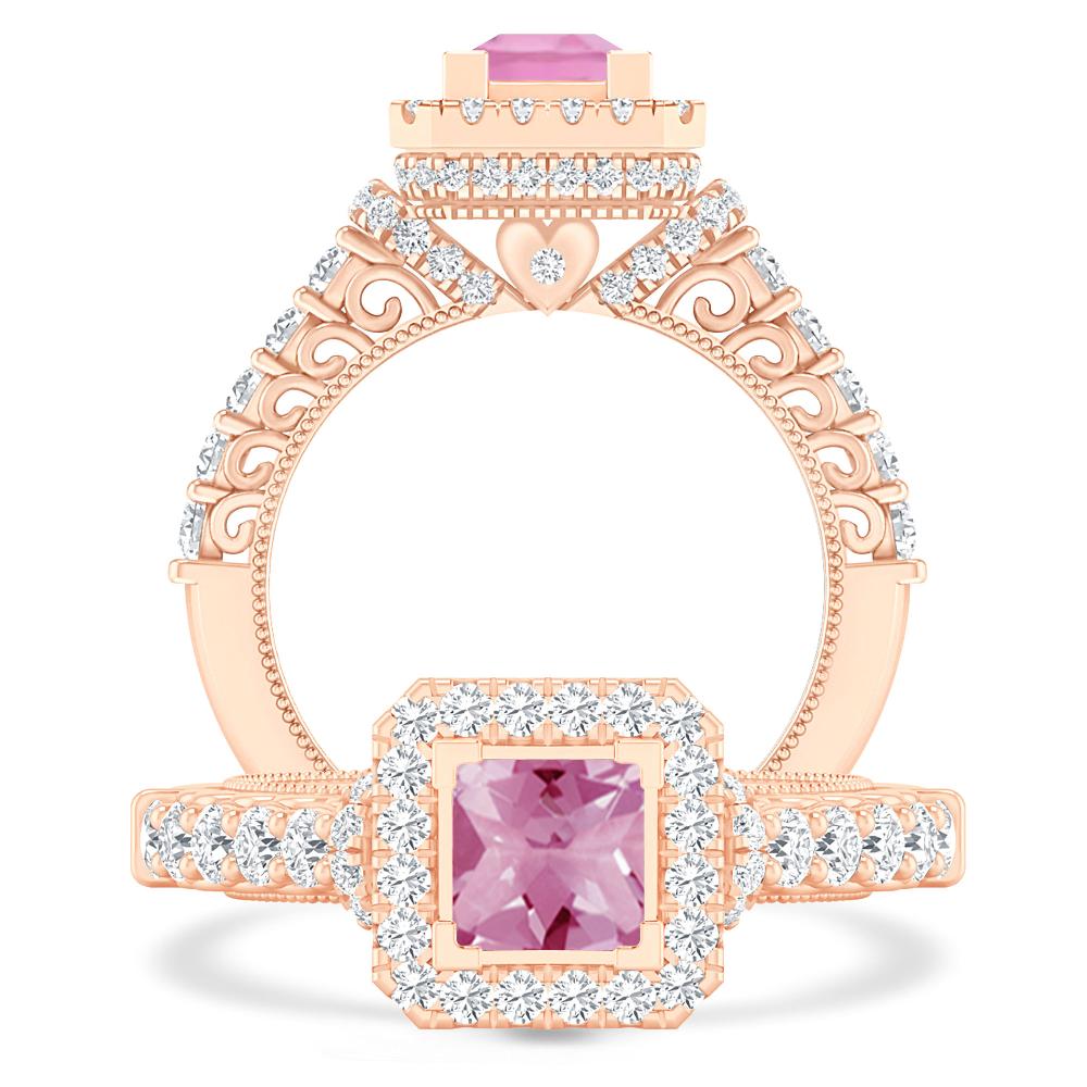 Rose Gold - Pink Tourmaline