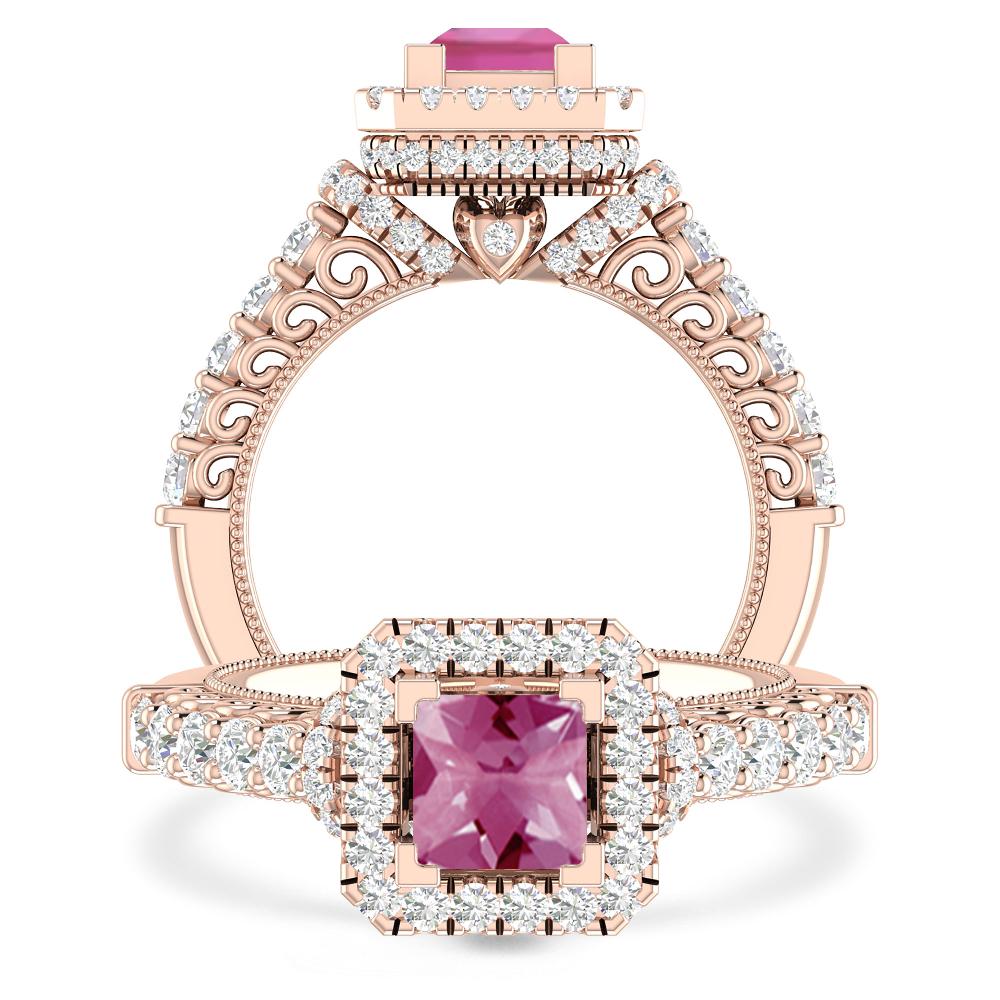 Rose Gold - Pink Tourmaline