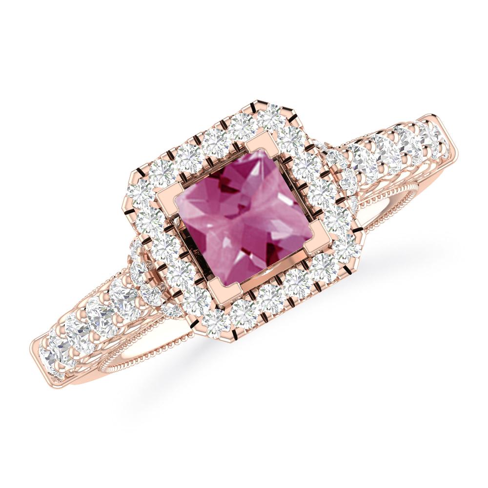 Rose Gold - Pink Tourmaline