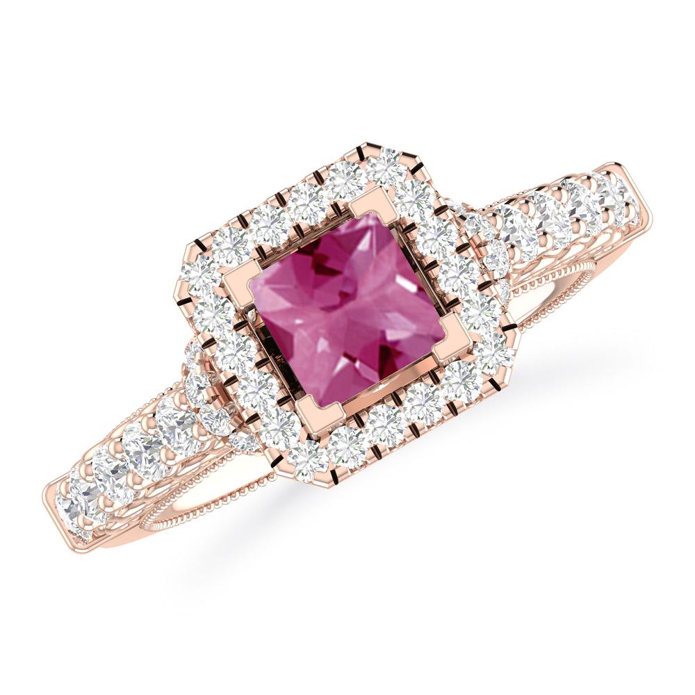 Rose Gold - Pink Tourmaline