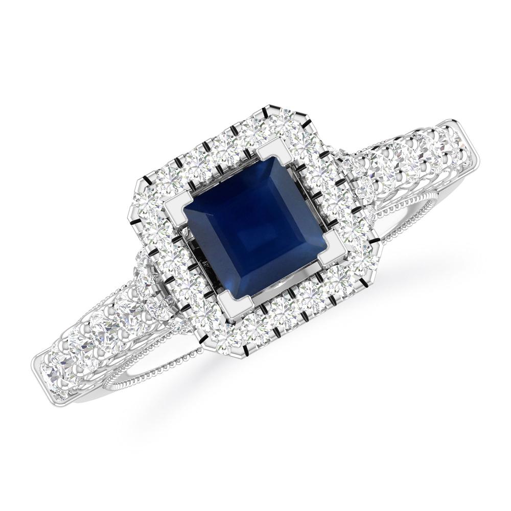 White Gold - Sapphire